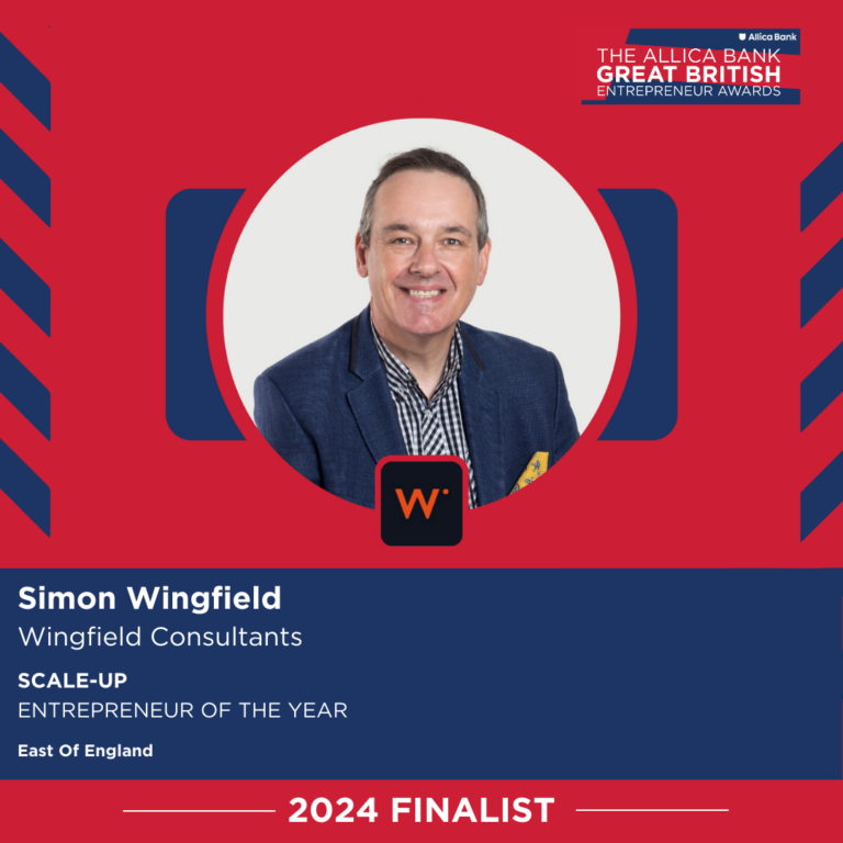 scale up entrepreneur of the year simon wingfield wingfield consultants